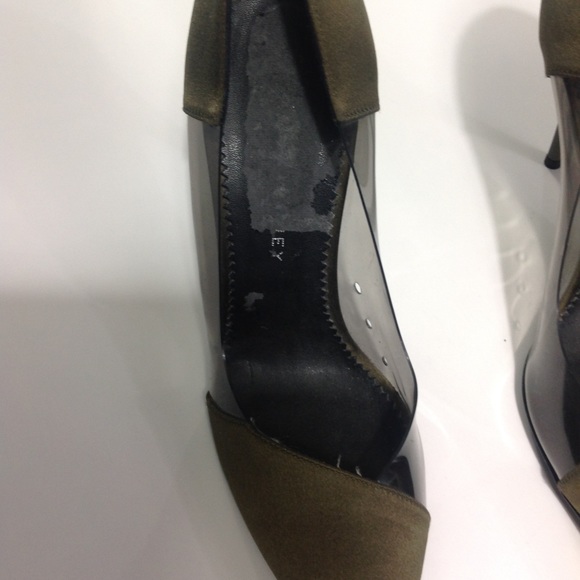Stella McCartney Vegetarian Friendly Green Heels - Picture 9 of 9